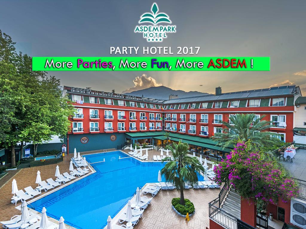 Asdem Park Otel ケメル エクステリア 写真
